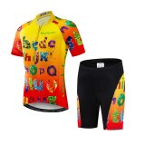 Keyiyuan Spring and Summer New Children's Road Bike Quick-drying Breathable Riding Short Sleeve Set