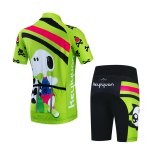 Keyiyuan Spring and Summer New Cartoon Puppy Children's Cycling Jersey Breathable Quick-drying Short Sleeve Set