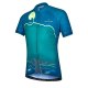 Children riding a bike summer short-sleeved children's clothing bike mountain bike sportswear boy girl sweater riding shirt clot