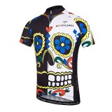 KEYIYUAN Cycling Sweatshirt Short Sleeve Summer Spring Mens Shirt Bike Racing Top Riding Clothing