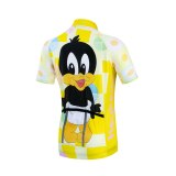 Keyiyuan Spring and Summer New Small Yellow Duck Children's Cycling Jersey Breathable Short Sleeve Set
