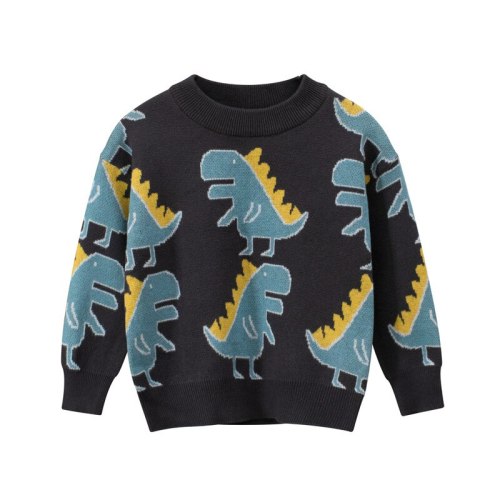 #KS01 Cartoon children winter sweater