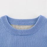#Wy01 Children's Grey Blue Sweater Boys Outerwear