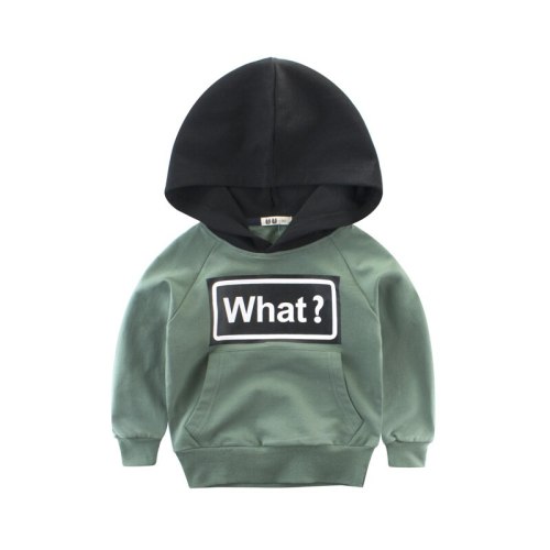 #Km02 Children's Hooded suit Green