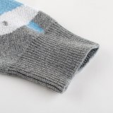 New Kids Grey Shark Sweaters Soft Cartoon Sweater