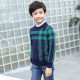 #TCO03 New Kids Blue Knit Sweaters Soft  Sweater