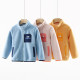 Girls plus Cashmere Cardigan in the big child child air zipper jacket winter #U012