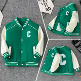 Boys Green Baseball Uniform #CD003