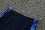 #AHP33 Fancy blue Children's Half Pull Tracksuit Long Suit (High Quality)