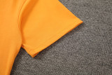 #AKH01 Orange Children's Short Suit (High Quality) (pure cotton yarn)