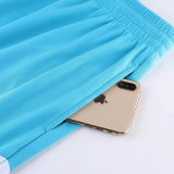 #AK8386 Light blue Children's Vest suit (Customizable)