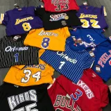 IVERSON # 3 76ers Red Mitchell Ness Retro Jerseys