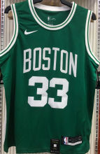 Celtics BIRD #33 Green NBA Jerseys Hot Pressed