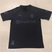 2020 BVB 110th Black Fans Soccer Jersey