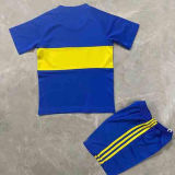 1981 Boca Home Retro Kids Soccer Jersey