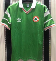 1988/90 Ireland Home Green Retro Soccer Jersey