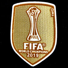2019 FIFA Club World Cup Champions Patch 2019世俱杯金杯