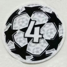 2021/22 UEFA Champion League New Sleeve Badge 4字杯