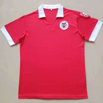 1961 Ben-fica Home Red Retro Soccer Jersey