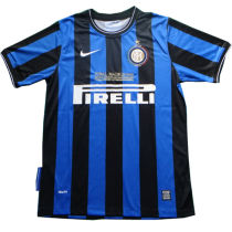 2009/10 In Milan Home Retro Soccer Jersey（胸前有绣欧冠决赛小字）