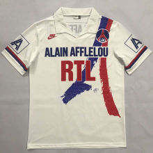 1990/91 PSG Home Retro Soccer Jersey