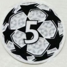 2021/22 UEFA Champion League New Sleeve Badge 5字杯