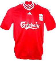 2008/10 LFC Home Red Retro Soccer Jersey