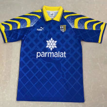 1995/97 Parma Away Blue Retro Soccer Jersey