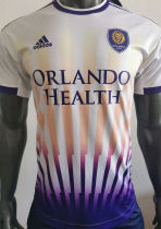 2022 Orlando City Away White Player Version Soccer Jersey