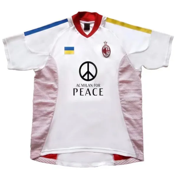 2003 AC Milan Ukraine Special Version Retro Jersey
