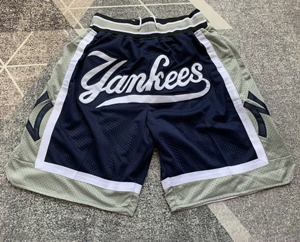 Yanhees Navy blue Four Bags NBA Pants