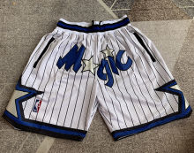 Magic White Four Bags NBA Pants