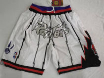 Toronto Raptors White Four Bags NBA Pants