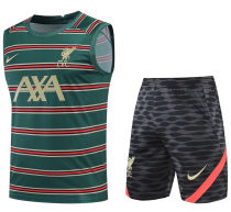 2022 LFC Green Vest Training Jersey(A Set)