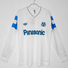 1990 MS Home Long Sleeve Retro Soccer Jersey
