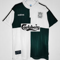 1994/96 LFC Away Green And White Retro Soccer Jersey