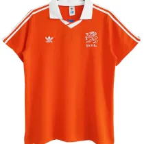 1990/92 Netherlands Home Orange Retro Jersey