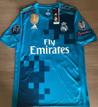 2017/18 RM Third Retro Soccer Jersey (Have All Patch 全臂章)