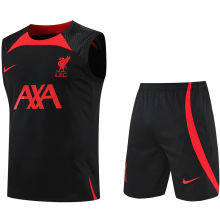 2022 Red Black Vest Training Jersey(A Set)