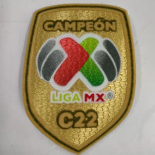 CAMPEON LIGA MX C22 Patch 墨西哥C22章  (You can buy it OR tell us which jersey to print it on. )