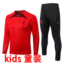 2022 LFC Red Kids Jacket Tracksuit ( E607)