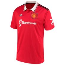 2022/23 M Utd 1:1 Quality Home Red Fans Soccer Jersey