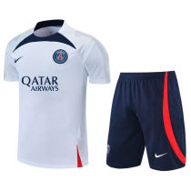 2022/23 PSG  White Short Training Jersey(A Set)