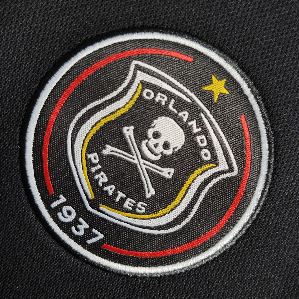 2022/23 Orlando Pirates Black Fans Soccer Jersey