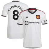 2022/23 M Utd 1:1 Quality White Fans Soccer Jersey