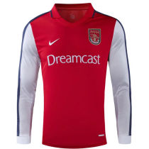 2000 ARS Home Red Retro Long Sleeve Soccer Jersey