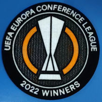 2022 UEFA EUROPA CONFERENCE LEAGUE Patch (You can buy it OR tell us which jersey to print it on. )  2022 欧协联罗马专用冠军章