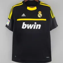 2011/12 RM Goalkeeper Black Retro Soccer Jersey