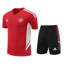 2022/23 M Utd Red Short Training Jersey(A Set)