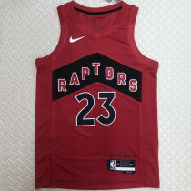 Toronto Raptors VANVLEET #23 Red Away NBA Jerseys